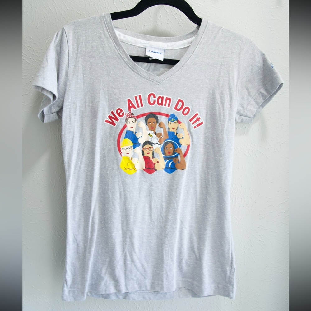 Women Empowerment “We All Can Do It” TShirt from Boeing